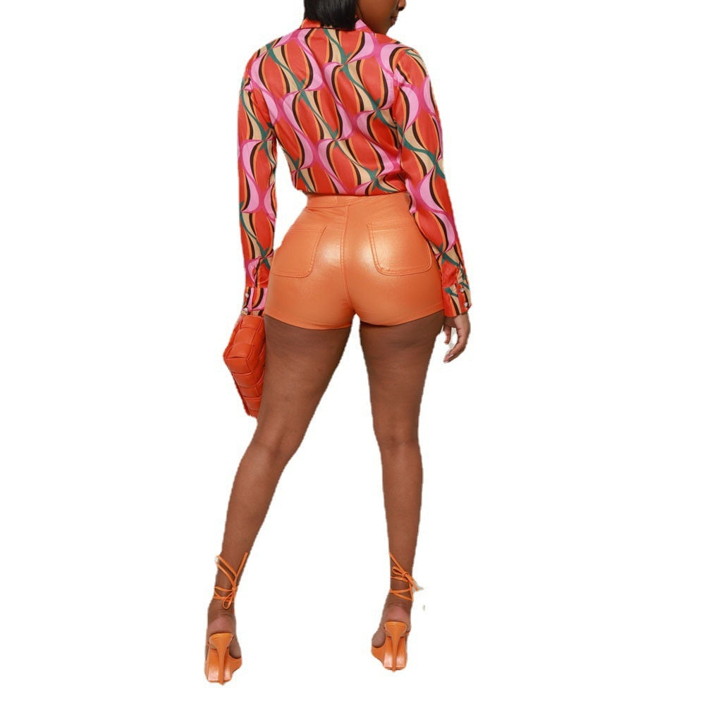2023 Summer Women Short Pants Womens Clothing Fitness Slim Bodycon Party Night Clubwear Clothes For Women Outfit