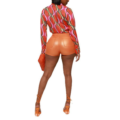 2023 Summer Women Short Pants Womens Clothing Fitness Slim Bodycon Party Night Clubwear Clothes For Women Outfit