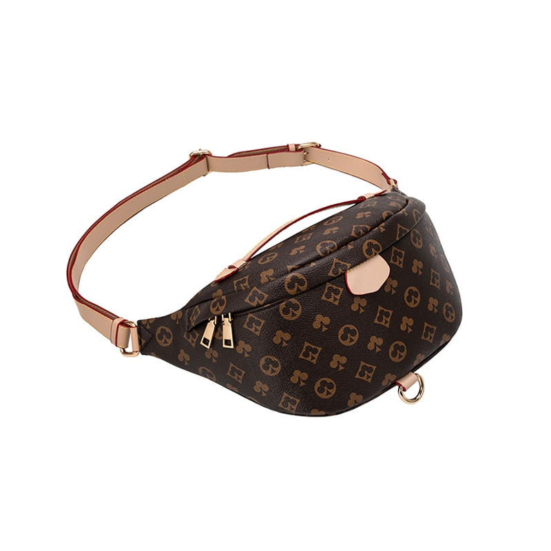 Brand Designer Waist Bag For Women 2020 Unisex Hip Belt Bags Female Luxury Fanny Pack Fashion Crossbody Chest Bag Retro Handbag